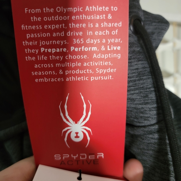 Spyder Pro Hoodie Sweatshirt Pullover NWT, size LRG - Picture 7 of 10